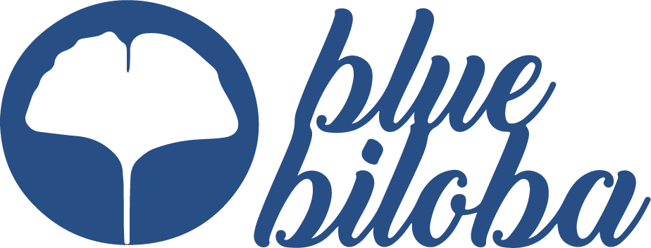 Blue Biloba logo